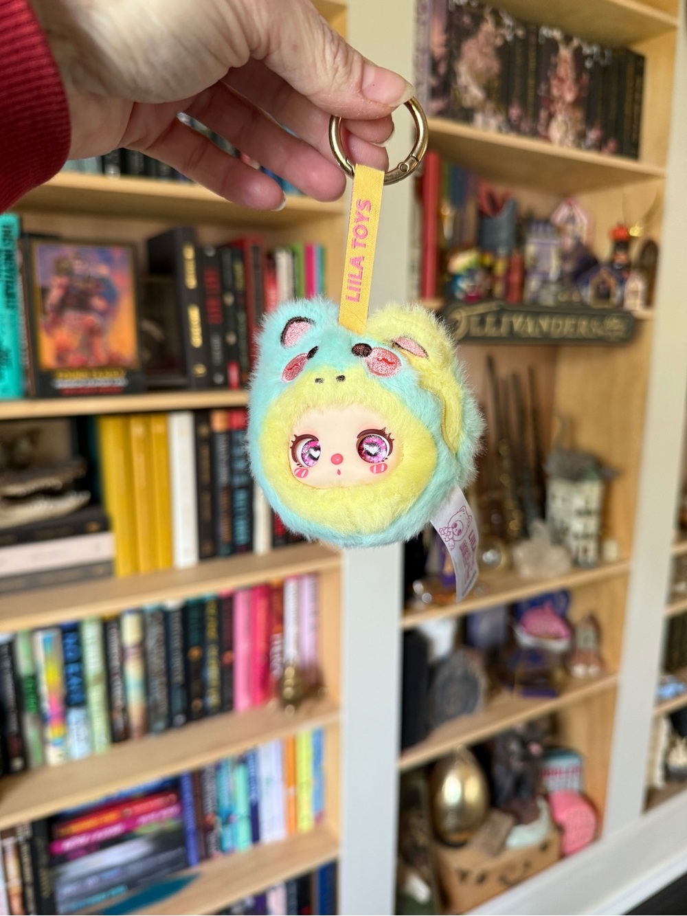 BOGO New Lilia Plush Keychain Charm - Pastel Yellow & Blue
